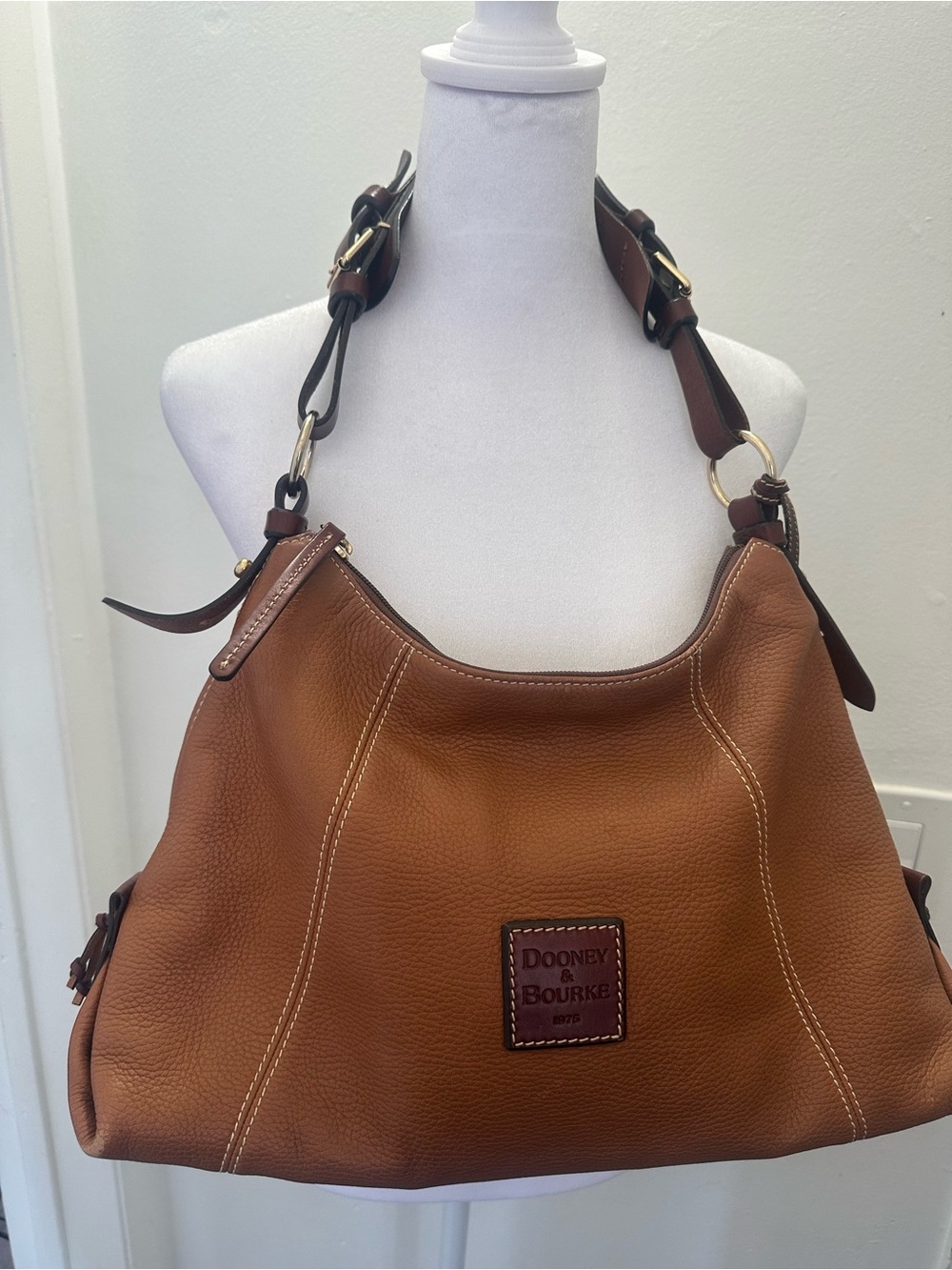 Dooney & Bourke Pebble Grain Medium Hobo Bag